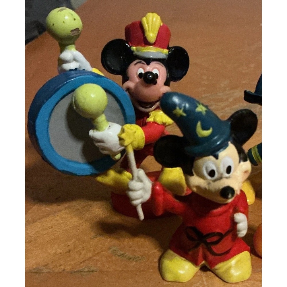 Small Lot Of 9 Disney‎ PVC Figures, Mickey Mouse, Donald Duck, Goofy, Tallest 3" - Picture 7 of 13